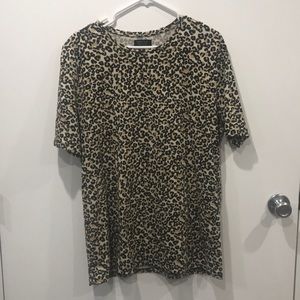 Cheetah print shirt